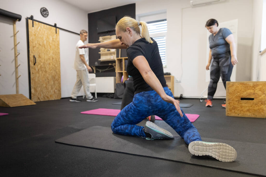 Trening v mini skupini v Nikovem studiu v Slovenski Bistrici